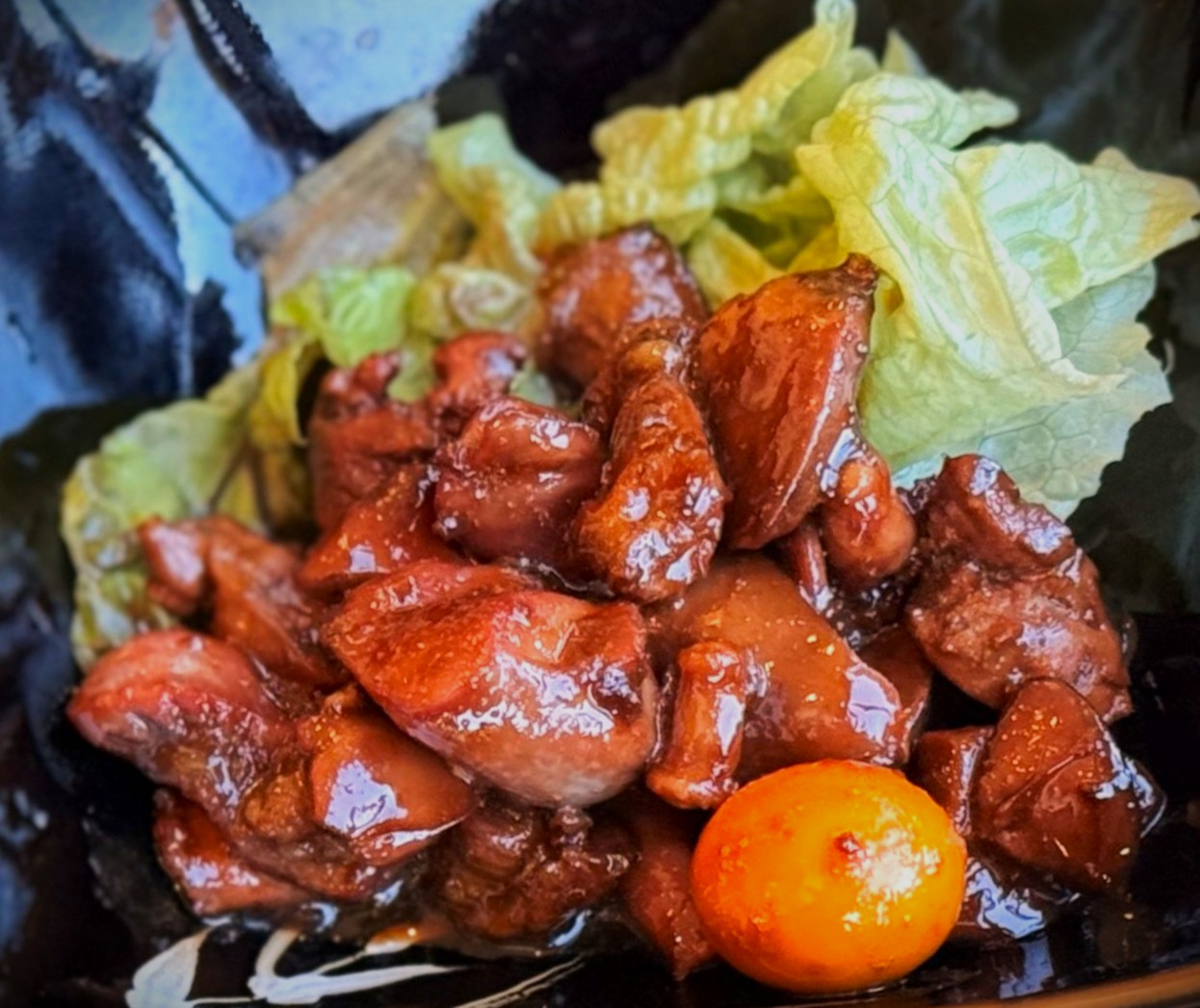 鳥もつ煮